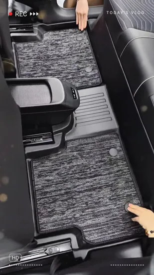 Autozubehör Auto-Fußmatten TPE-Abdeckung Txr Hochtemperaturbeständigkeit Teppich für Gwn Ora 03 Alle