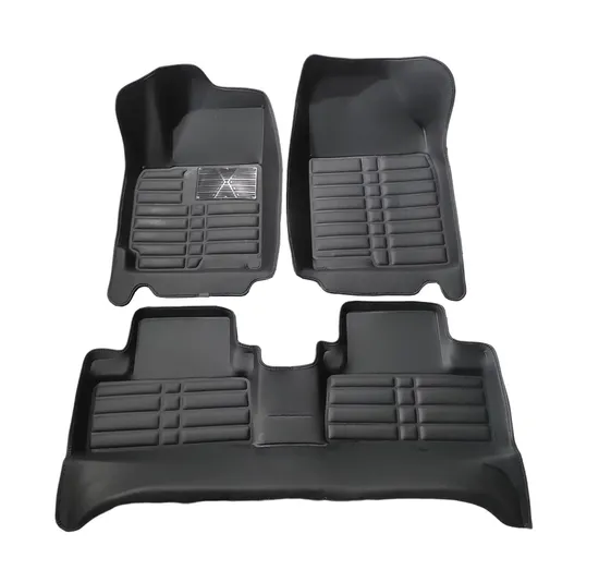 Heißer Verkauf 5D PVC EVA Wasserdichte Leder Auto Fußmatten